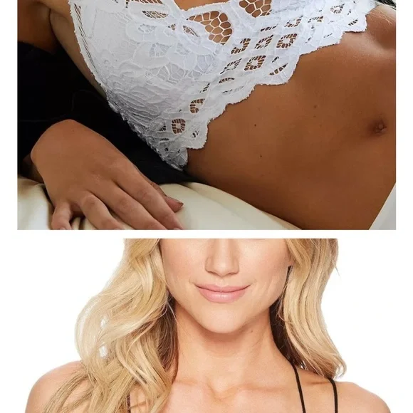Free People FP One Adella Bralette bundle of 3 - Picture 8 of 9